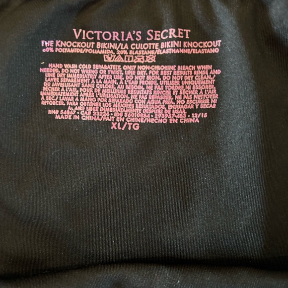 Victorias Secret Royal Blue Halter Neck Bikini Size XL - Picture 5 of 9